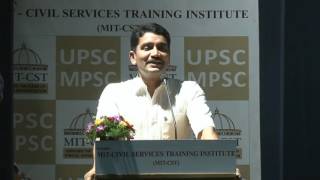 Shri Vishwasji Nangare IPS  MIT Civil Services Training Institute [upl. by Aciret]