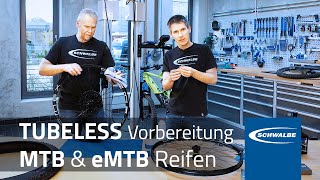 Die perfekte Vorbereitung für das Tubeless Setup von MTB amp eMTB Reifen [upl. by Eiramaneet]