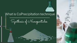 What is Coprecipitation TechniqueMethod l Nano Particles l Synthesis of Nanoparticles l Urdu [upl. by Annayar]