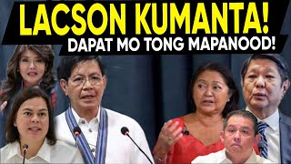 KAKAPASOK LANG Hala Nagkagu L0 sa Malacañang Ping Lacson Tumstig0 na Liza Tamba PBBM PDÉA P0G0 [upl. by Ynna]