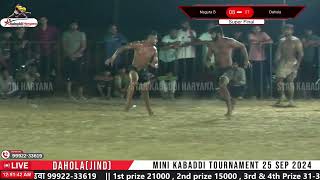 Nagura Vs Dahola  Super Final Match  At DaholaJind [upl. by Ennasirk]