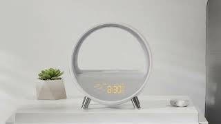 Smart Sleep Alarm Clock with Wireless Charging [upl. by Crowns301]