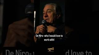 Robert De Niro says he loves working with Leonardo DiCaprio the most [upl. by Niwrad]