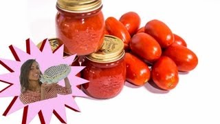 Conserva di Pomodoro  Ricetta Metodo Classico  Le Ricette di Alice [upl. by Airol822]