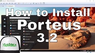 How to Install Porteus 32 to Hard Drive  Review  VMware Tools on VMware Workstation Tutorial HD [upl. by Charmian184]