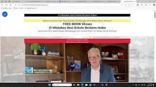 FREE Hardcover Book  21 Mistakes RE Brokers Make [upl. by Ayamat]