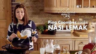 Ping Coombes Cooks Nasi Lemak [upl. by Kcirdahs]