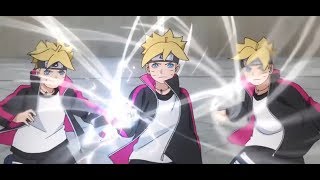 Boruto Uses Purple Lightning For The First Time  Boruto and Sarada vs Shinki [upl. by Gasparo]