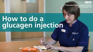 How to do a glucagen injection [upl. by Enair]