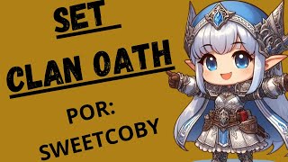 Guia completa para el set Clan Oath Set de Academia [upl. by Hannavas]