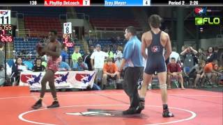 Cadet 138  A Phyllip DeLoach Illinois vs Trey Meyer Washington [upl. by Rog412]