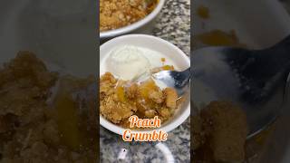 Homemade peach crumble [upl. by Naig]