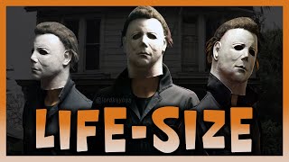 Building The ULTIMATE 1978 Michael Myers LIFESIZE Display Halloween [upl. by Lesig]