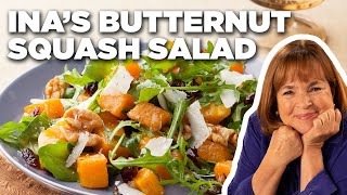 Ina Gartens Roasted Butternut Squash Salad  Barefoot Contessa  Food Network [upl. by Denys184]