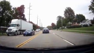 Driving through the suburbs of Cleveland Ohio [upl. by Otreblanauj]