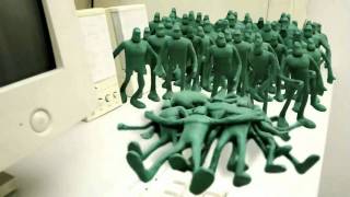 Claymation at its best  Matrix fight scene [upl. by Nakada]