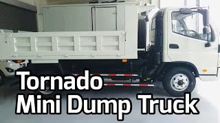 FOTON TORNADO MINI DUMP TRUCK CUMMINS ENGINE 09953196788 [upl. by Nnylf270]