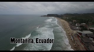 Montañita Ecuador visto desde un drone [upl. by Harret]