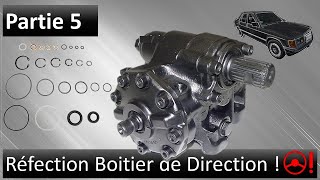 Réfection complète boitier de Direction Mercedes  Projet BabyBenz Partie 5 [upl. by Irved121]