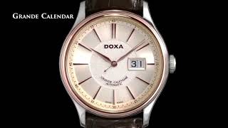 DOXA Grande Calendar Automatic Time Reporting CM HD [upl. by Saidel]