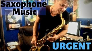 Urgent  Saxophone Music amp Backing Track [upl. by Sonnnie147]