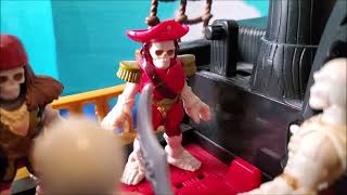 FisherPrice Imaginext Pirates Captain Bones New Pirate Ship [upl. by Hun604]