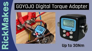 GOYOJO Digital Torque Adapter [upl. by Ari]