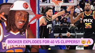 The Suns REVENGE SZN Suns At Clippers Highlights Reaction [upl. by Sidney115]