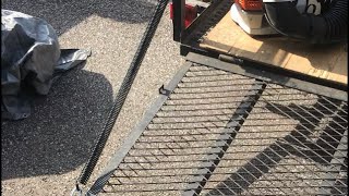 Trailer gate lift assist DIY build 33 spent [upl. by Onitnerolf903]