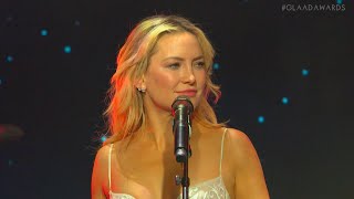 Kate Hudson  Talk About Love Live from the 2024 GLAAD Media Awards [upl. by Enitsirc]