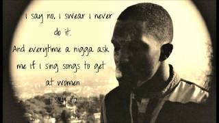 Frank Ocean Songs for women 2011 Lyrics On Screen [upl. by Rainie]