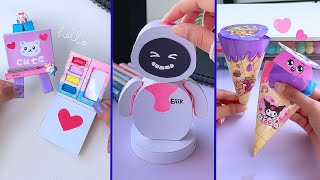 Paper craftEasy craft ideas miniature craft  how to make DIYschool projectTonni art and craft [upl. by Anivahs933]