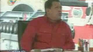 Chavez arremete contra camarografo de VTV [upl. by Garihc]