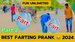 Best Farting Prank of 🤣 2024  Funny Fart Prank Part 2  Entertainment  wet fart prank [upl. by Mcclain102]