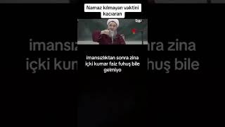 Namaz vaktini kaçıranlar İyi izlesin Cübbeli Ahmet Hoca [upl. by Namyaw992]