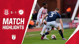 Stoke City 01 Millwall  Highlights [upl. by Percy]