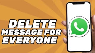 How to Delete Whatsapp Message For Everyone if Deleted for Me 2024 [upl. by Gibb618]