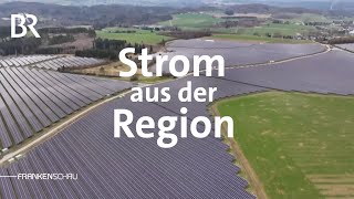 Energiewende konkret Strom aus der Region mit Sonne Wind Gas und Co  Frankenschau  BR [upl. by Gyimah]