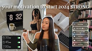 HOW TO START 2024 SUCCESSFULLY 2024 goal setting healthy habits reinvent yourself amp mindset [upl. by Alleahcim]