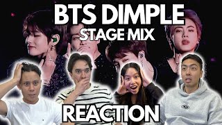 BTS DIMPLE STAGE MIX REACTION [upl. by Lowis]