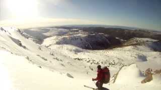 Mt Field Telemark Skiing [upl. by Nosilla964]