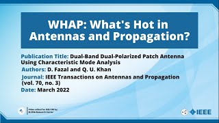 DualBand DualPolarized Patch Antenna Using Characteristic Mode Analysis [upl. by Leonie933]