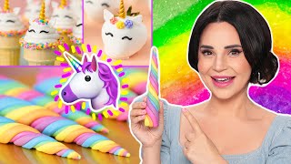 How to Make Rainbow Unicorn Treats [upl. by Aronos418]