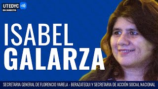 Entrevista a Isabel Galarza  UTEDYC EN DIRECTO 2024 [upl. by Idell]