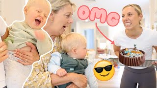 Ok but this turned out SO GOOD Mally’s 1st Birthday Vlog [upl. by Stockton]