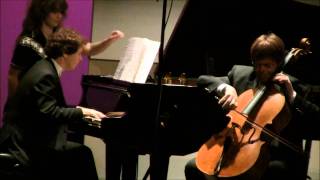 Franz Liszt Zweite Elegie Guido Schiefen cello Eric Le Van piano [upl. by Yttak]