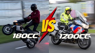 GILERA RUNNER 180cc VS MOTOR AGENT [upl. by Yelrebmik]