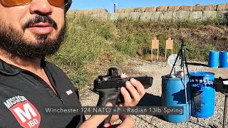 G19  G45 Recoil Spring Test with Radian Ramjet amp Afterburner  DPM System amp Radian Compressor Kit [upl. by Nnasor169]