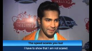 Varun launches indoor roller coaster [upl. by Demmer]