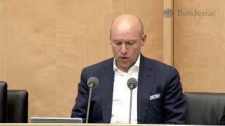 Livestream der 1045 Sitzung des Bundesrates [upl. by Butte]